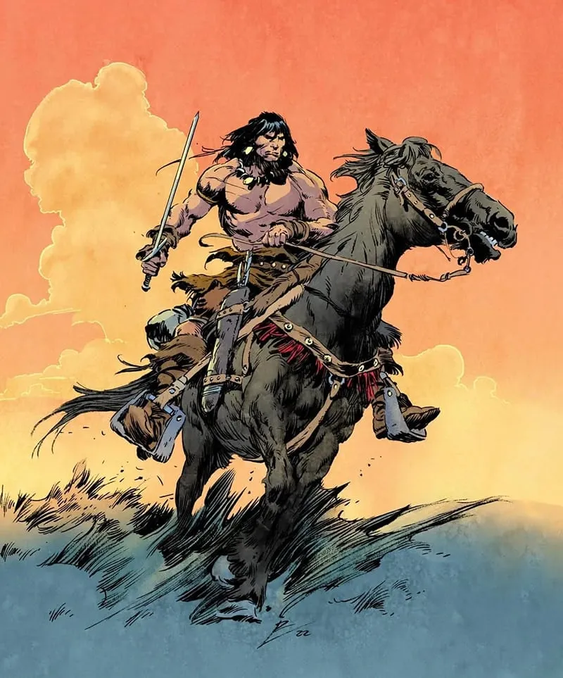 Conan the Barbarian portrait