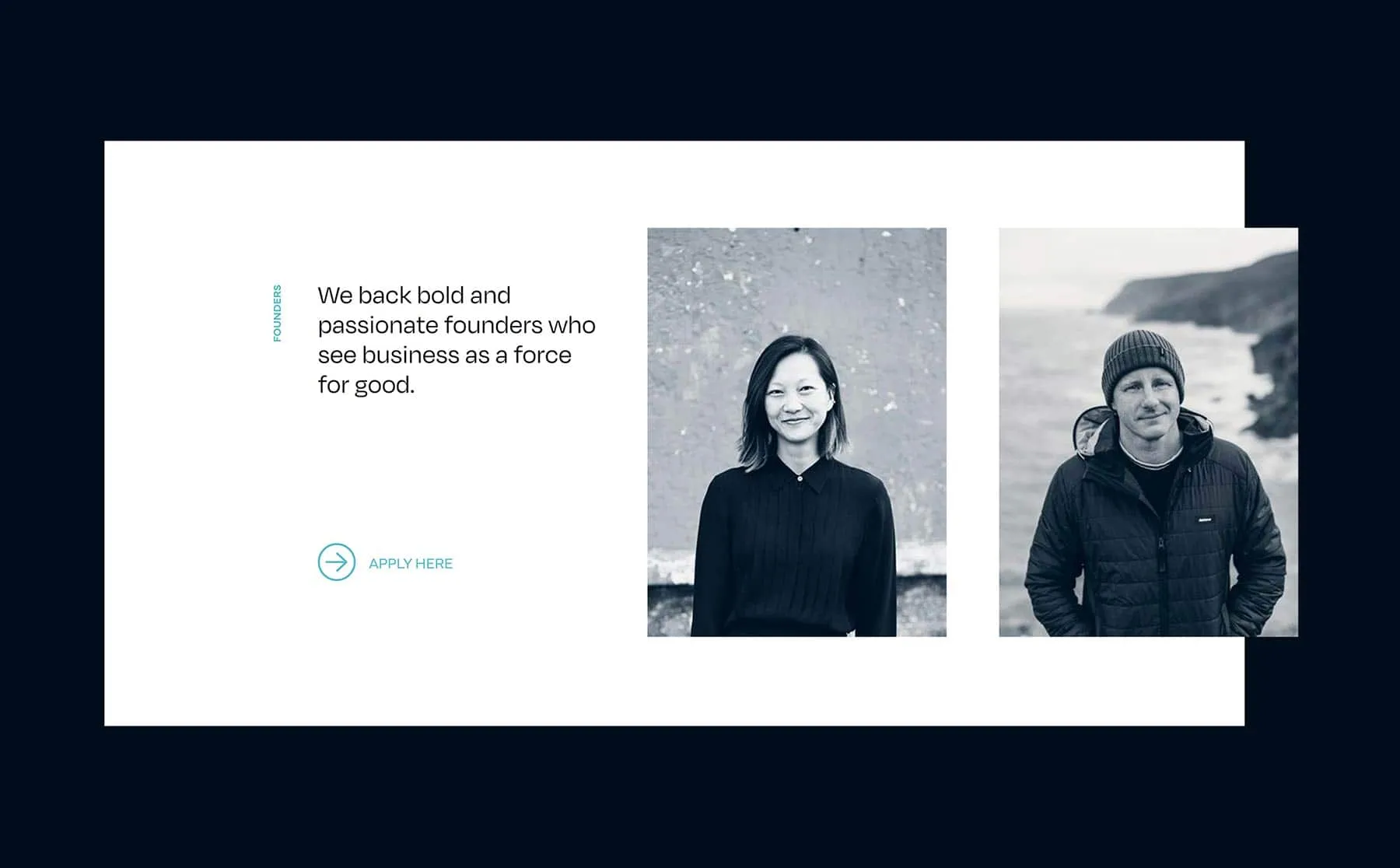 Portraits of the Wavelength founders